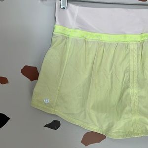 Neon Lululemon Skirt